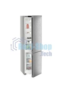 Холодильники Liebherr Pure CNsdc 5703-22 001 серебристый SmartSteel двухкамерный 266/94л морозилка снизу