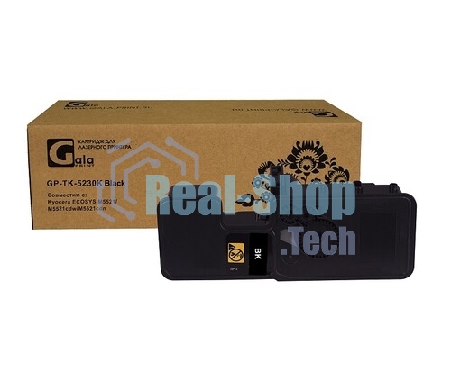 Тонер-туба GalaPrint GP-TK-5230K для принтеров Kyocera ECOSYS M5521/M5521cdw/M5521cdn черный 2600 копий