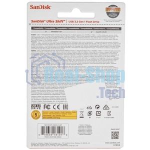 Флешка USB Sandisk 64Gb Shift Ultra SDCZ410-064G-G46 USB3.0 черный