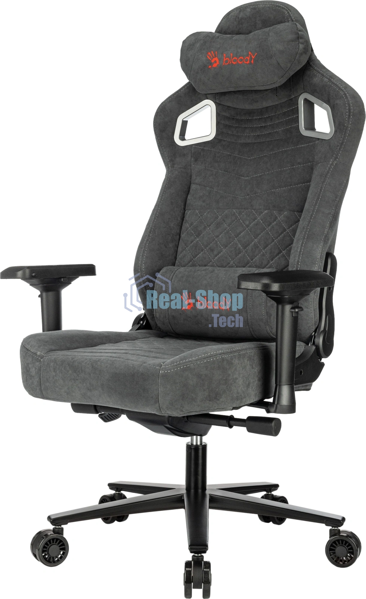 Кресло A4Tech Bloody GC-660 серый, ткань