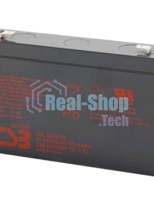 Батарея для ИБП CSB HRL 634 (6V 9Ah) клеммы F2