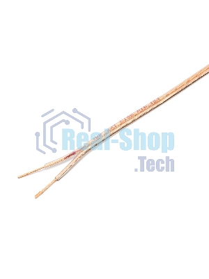 Акустический кабель Cablexpert CC-TC2x1,0-30M, прозрачный, 30 м, бухта
