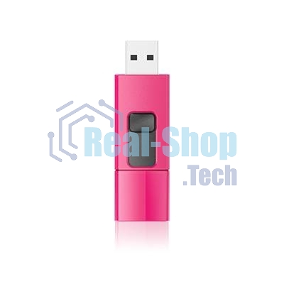 Флешка USB 64Gb, Silicon Power Ultima U05, USB 2.0, Розовый