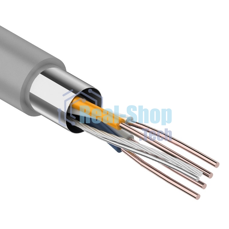 Кабель витая пара PROconnect FTP 2PR 24AWG, CCA, cat.5e, бухта 305 м