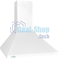 Вытяжка каминная Elikor Вента 50П-430-К3Д белый, 50 см, 430 куб. м/ч, 54 дБ