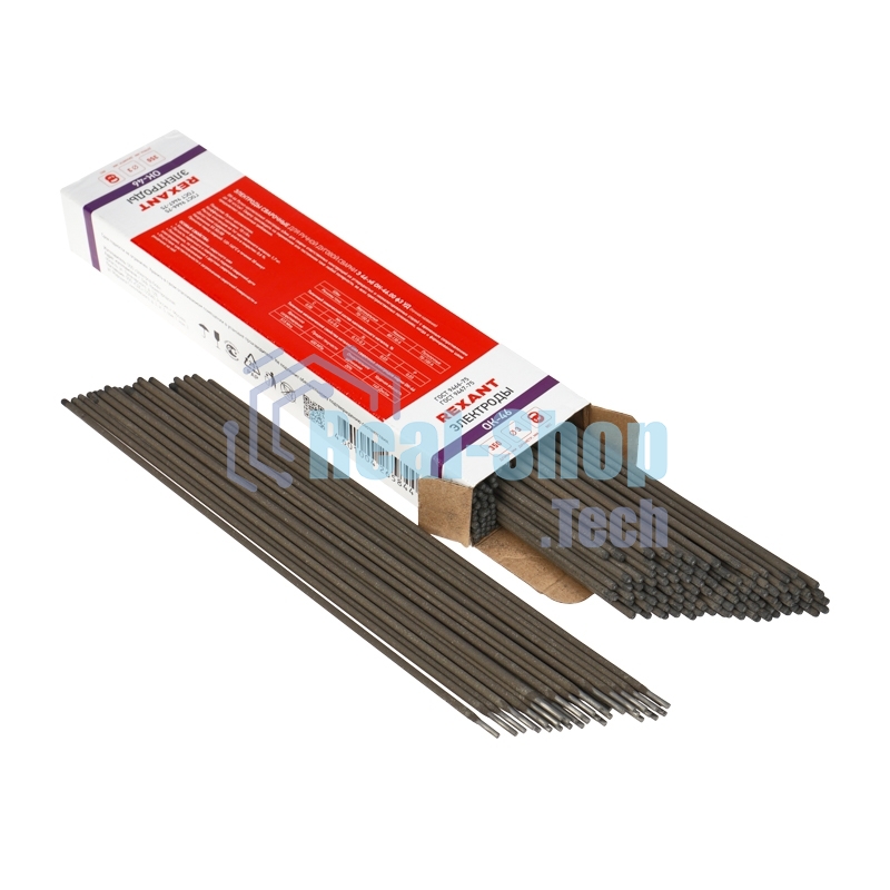 Электрод Rexant 350 мм ОК-46 3 мм пачка 5 кг