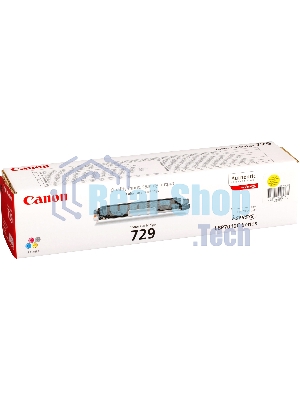Картридж лазерный Canon Cartridge 729Y (4367B002) желтый (1000 стр.) для Canon i-Sensys LBP-7010C/7018C