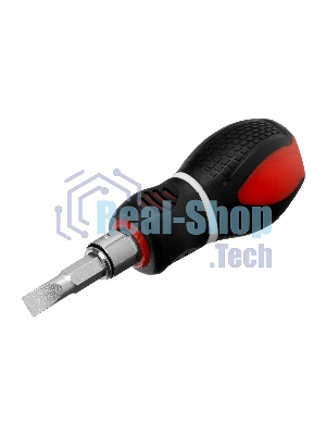 Отвертка Matrix комбинированная, SL6,0/PH2 х 38 мм, CrV, двухкомп. рукоятка