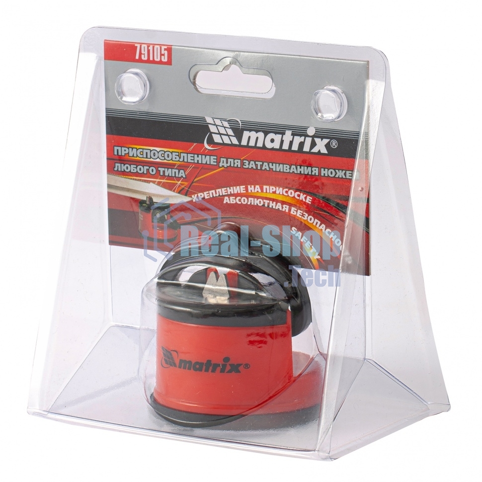 Приспособление для затачивания ножей любого типа Matrix, крепление на присоске