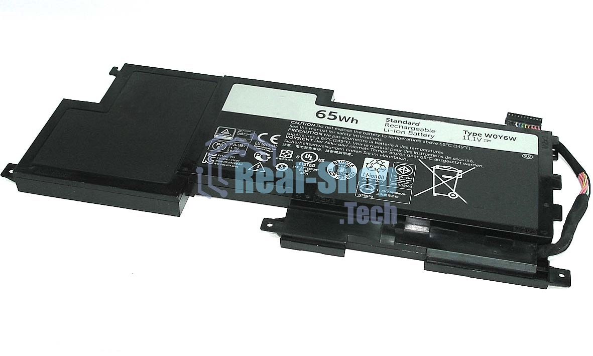 Аккумуляторная батарея для ноутбука Dell XPS 15-L521X 11.1V 65Wh W0Y6W