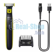 Триммер Philips QP2724/20 черный/лайм Триммер Philips QP2724/20 черный/лайм