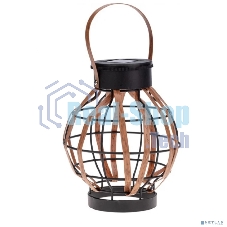 Светильник садовый Rexant Бамбук, 18см, 3000К, встроенный аккумулятор, солнечная панель, коллекция Бали