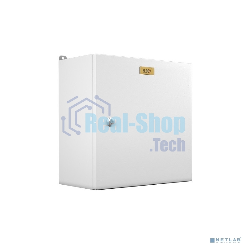 Шкаф электротехнический настенный Elbox EMW, IP66, 600х600х210 мм (ВхШхГ), дверь: металл, металл, серый
