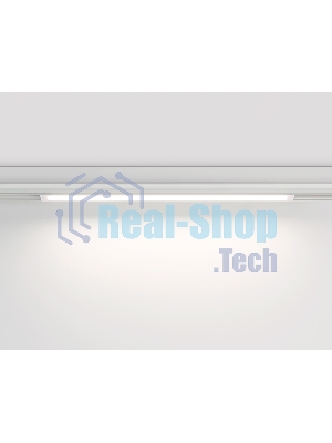 Управляемый светодиодный светильник для шинопровода Magnetic Ambrella light GL1281 WH белый IP20 18W 3000K-6400K 220V 120° 452*25*42 (Без ПДУ)