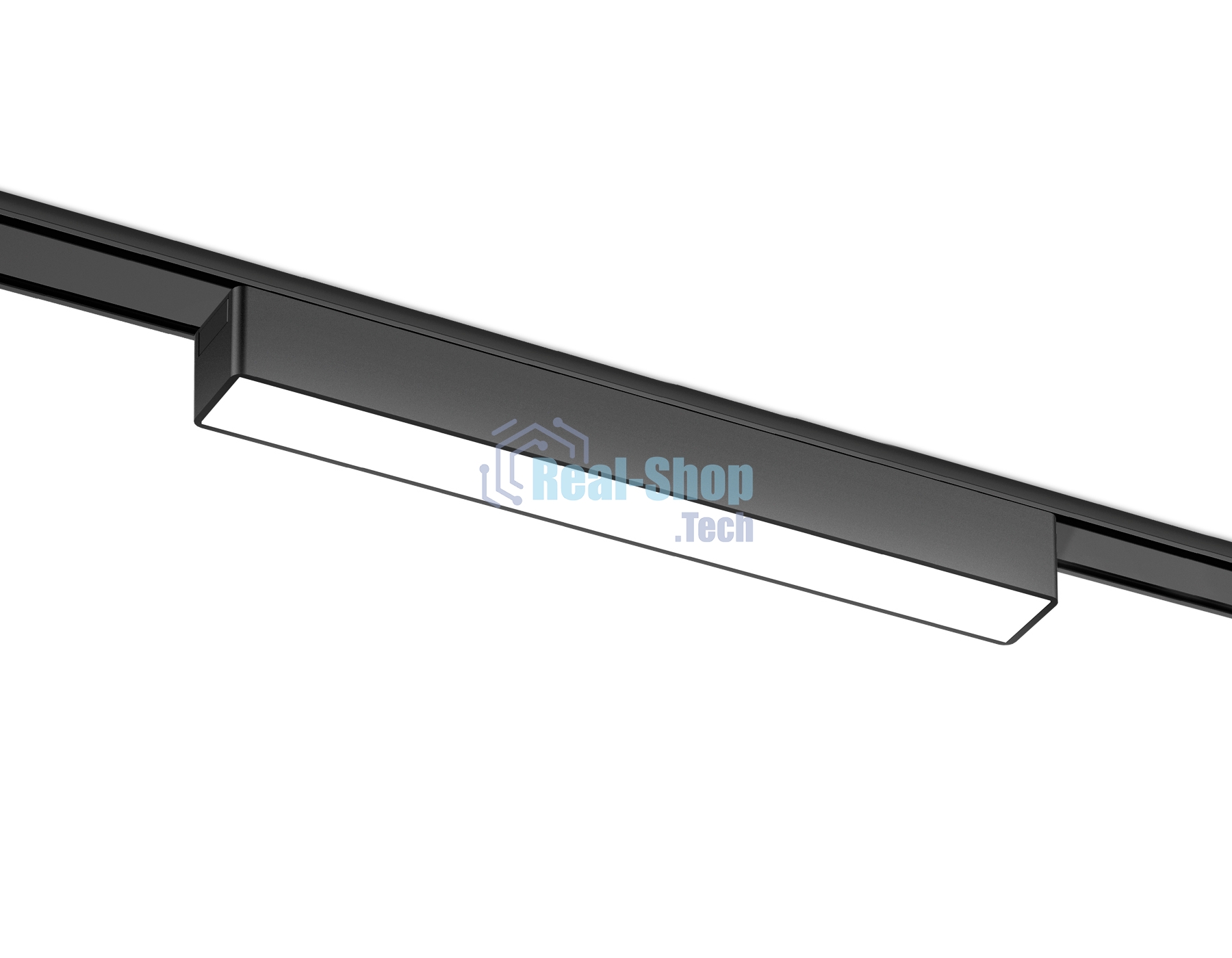 Светильник трековый светодиодный GV1449 BK черный IP20 10W 4200K 48V 230*26*24