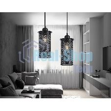 Светильник Ambrella light TR8162 BK черный E27 max 40W D102*1055