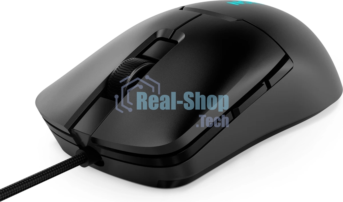 Мышь проводная Lenovo Legion M300s черный, 8000 dpi, USB, кнопки - 6