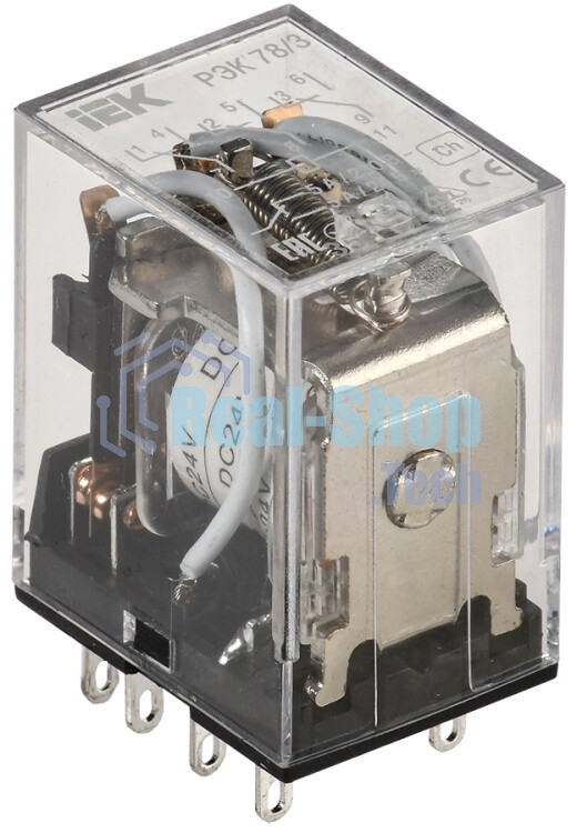 Реле РЭК 78-3 5А 24В DC IEK RRP20-3-05-024D