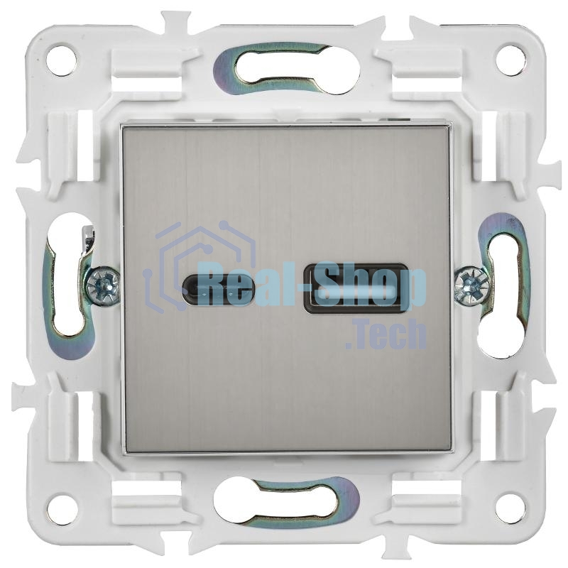 SKANDY Розетка USB A+C 3,1А SK-R14N никель | SK-U22-D31-K50 | IEK