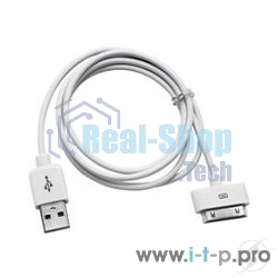 Кабель Gembird USB AM/Apple для iPad/iPhone/iPod, 1м белый, блистер