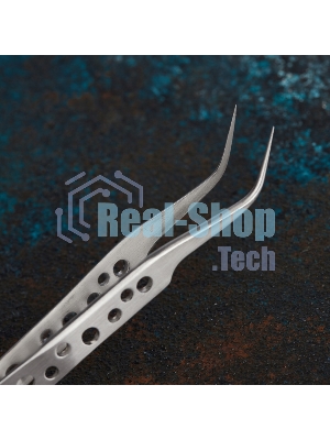 Пинцет изогнутый Rexant узкий 120 мм Airy (блистер)