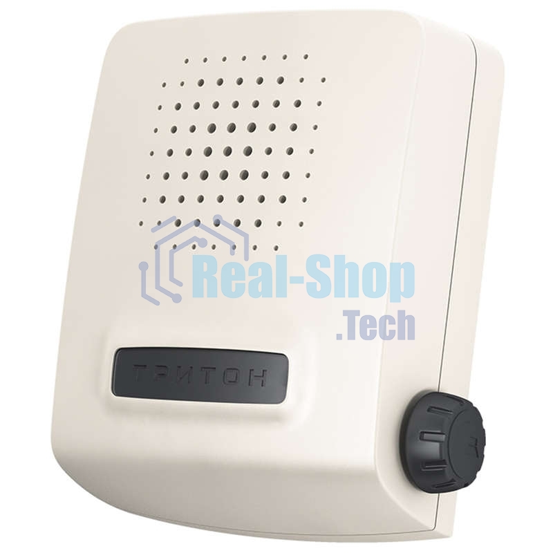 Звонок дверной проводной Сверчок тройной ди-до регул. громкости 220В 80-90дБА бел. Тритон СВ-02Р