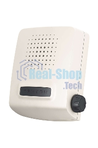 Звонок дверной проводной Сверчок тройной ди-до регул. громкости 220В 80-90дБА бел. Тритон СВ-02Р