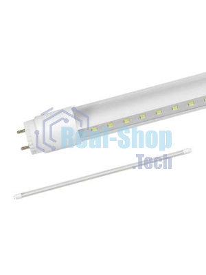 Лампа светодиодная LED-T8-П-PRO 20Вт 4000К G13 1620лм 230В 1200мм прозр. IN HOME 4690612030982