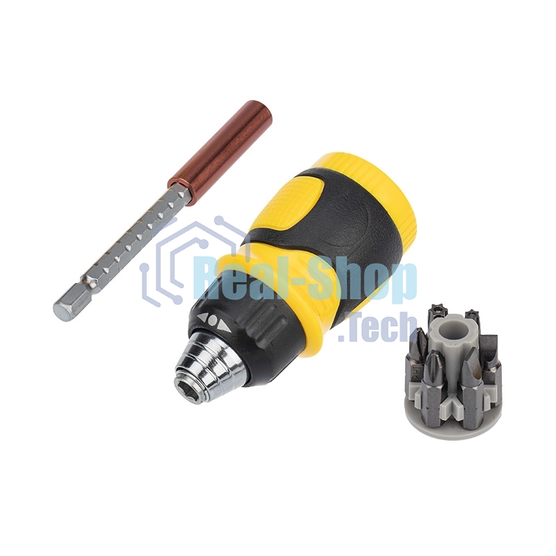 Набор Rexant 8 предметов с реверсивной отверткой