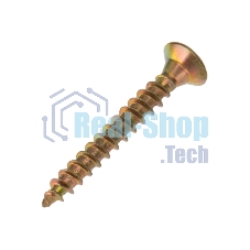 Саморез универсальный Kranz 3х25, желтый цинк, упаковка поставщика (24 000 шт.)