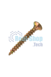 Саморез универсальный Kranz 3х25, желтый цинк, упаковка поставщика (24 000 шт.)