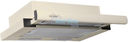 Вытяжка встраиваемая Elikor Интегра 45П-400-В2Л кремовый, 45 см, 400 куб. м/ч, 55 дБ