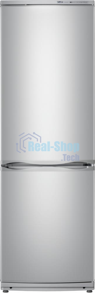 Холодильник Atlant ХМ-6021-080 серебристый двухкамерный 225/101л морозилка снизу