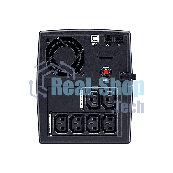 Источник бесперебойного питания CYBERPOWER 1320 Вт 2200 ВА LineInteractive Количество фаз 1 phase UT2200EIG