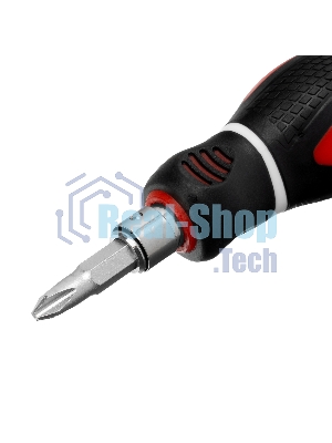 Отвертка Matrix комбинированная, SL6,0/PH2 х 38 мм, CrV, двухкомп. рукоятка