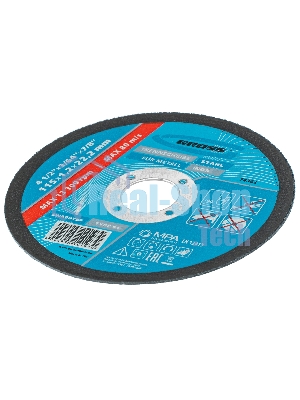 Круг отрезной по металлу Gross SWA60TBF 115х1.2х22.2мм 74362