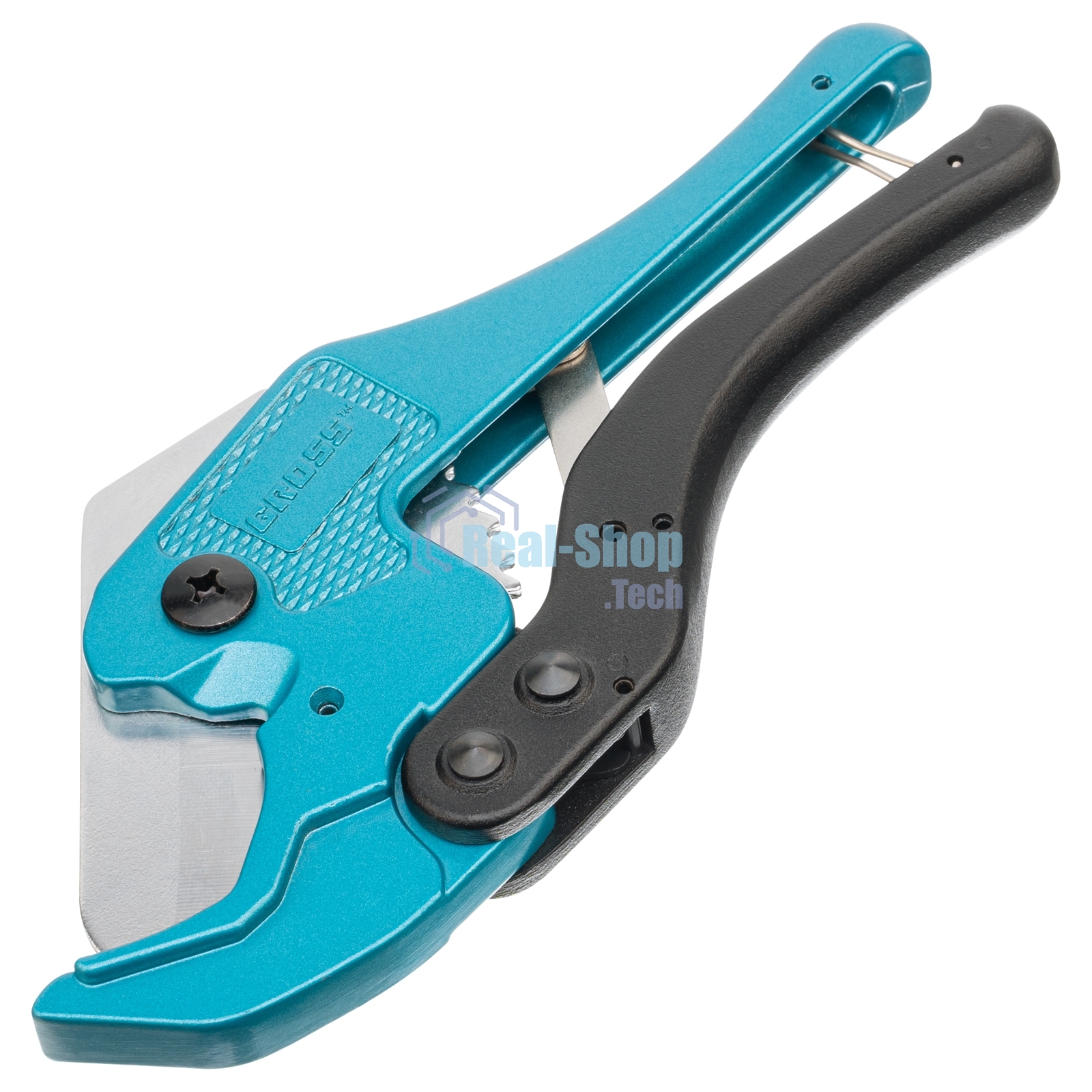 Ножницы для резки изд из ПВХ GROSS 78424 универсальные, d до 42 мм, порошковое покрытие рукоятки