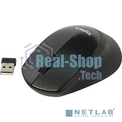 Мышь беспроводная Logitech M330 SILENT PLUS черный, 1000 dpi, радиоканал, USB, кнопки - 3