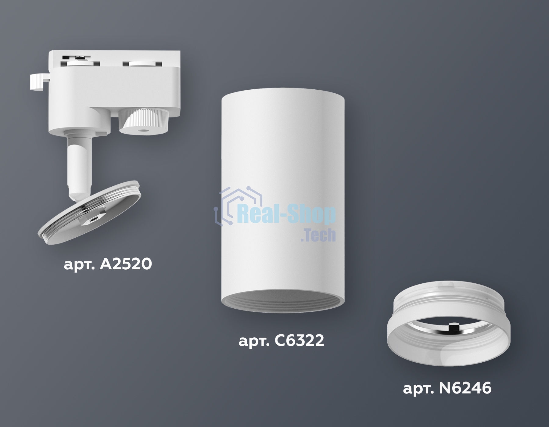 Светильник Ambrella light XT6322150 SWH/FR белый песок/белый матовый MR16 GU5.3 (A2520, C6322, N6246)