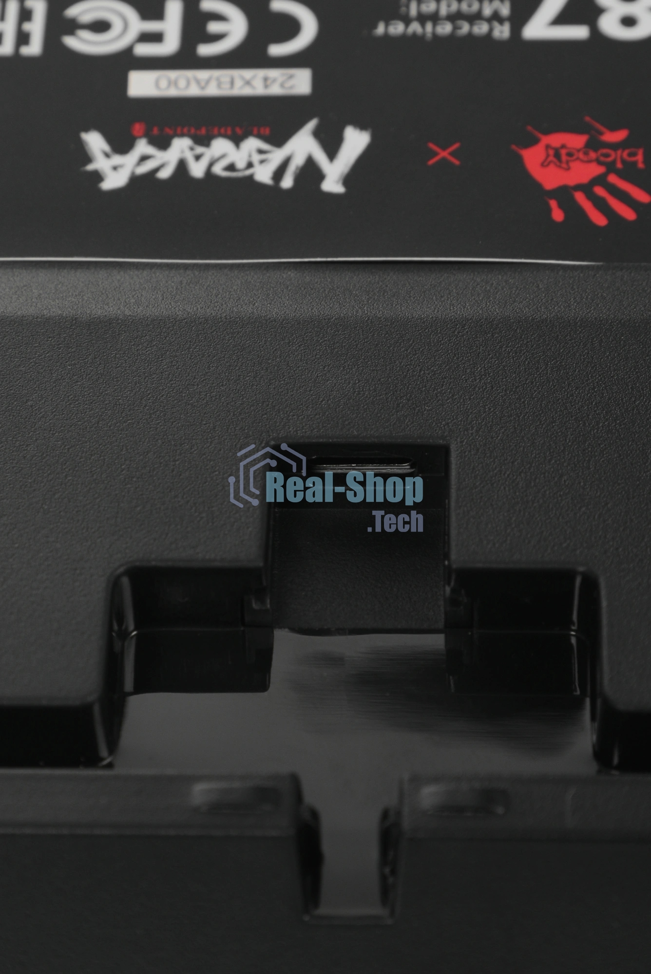 Клавиатура беспроводная A4Tech Bloody WS87 Naraka USB, Bluetooth/Радиоканал черный/красный