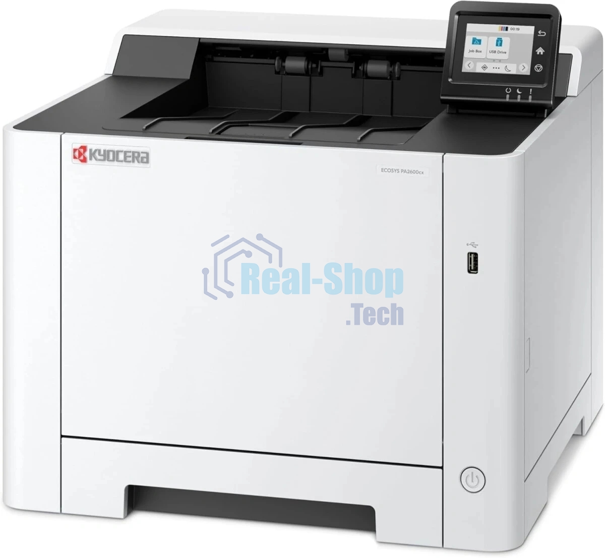 Принтер лазерный Kyocera ECOSYS PA2600cx (цветной, A4, 26ppm, 1200dpi, 1Gb, Duplex, Lan, USB) (110C0H3NL0)