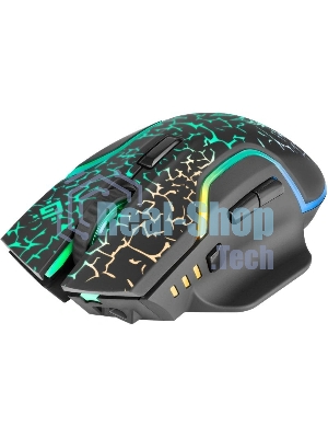 Мышь беспроводная Defender Oneshot GM-067 черный, 3200 dpi, радиоканал, USB, кнопки - 7