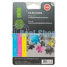 Заправочный набор Cactus CS-RK-CL446 многоцветный для Canon Pixma MG2440/MG2541 (3x30мл)