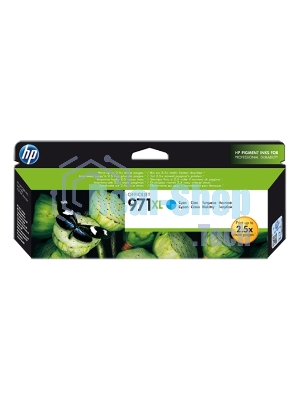 Картридж струйный HP №971XL CN626AE голубой для HP OJ Pro X476dw/X576dw/X451dw/X551dw (6600 стр.)