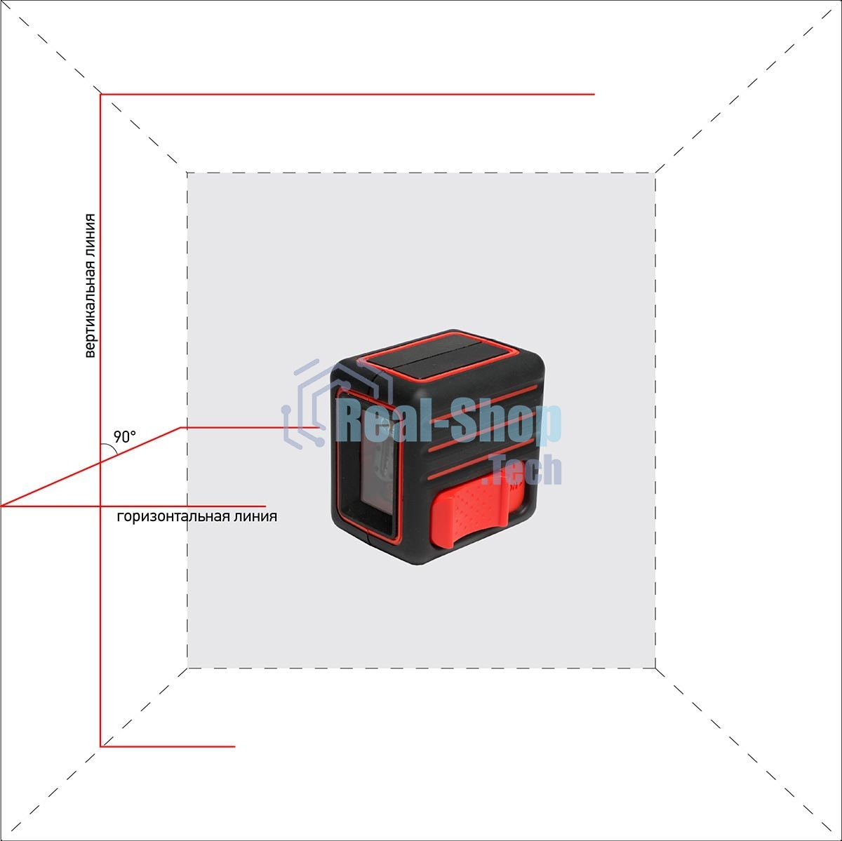 Уровень ADA Cube MINI Basic Editionточность±2/10 раб. диапазон20м