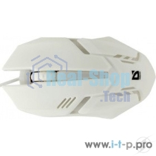 Мышь проводная Defender Cyber MB-560L белый, 1200 dpi, USB, кнопки - 3
