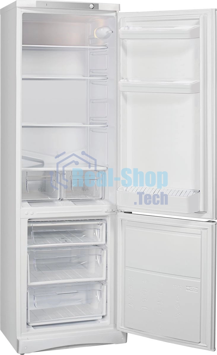 Холодильник Stinol STS 185 белый двухкамерный 235/104 л морозилка снизу