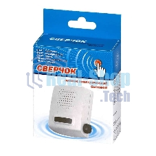 Звонок дверной проводной Сверчок тройной ди-до регул. громкости 220В 80-90дБА бел. Тритон СВ-02Р