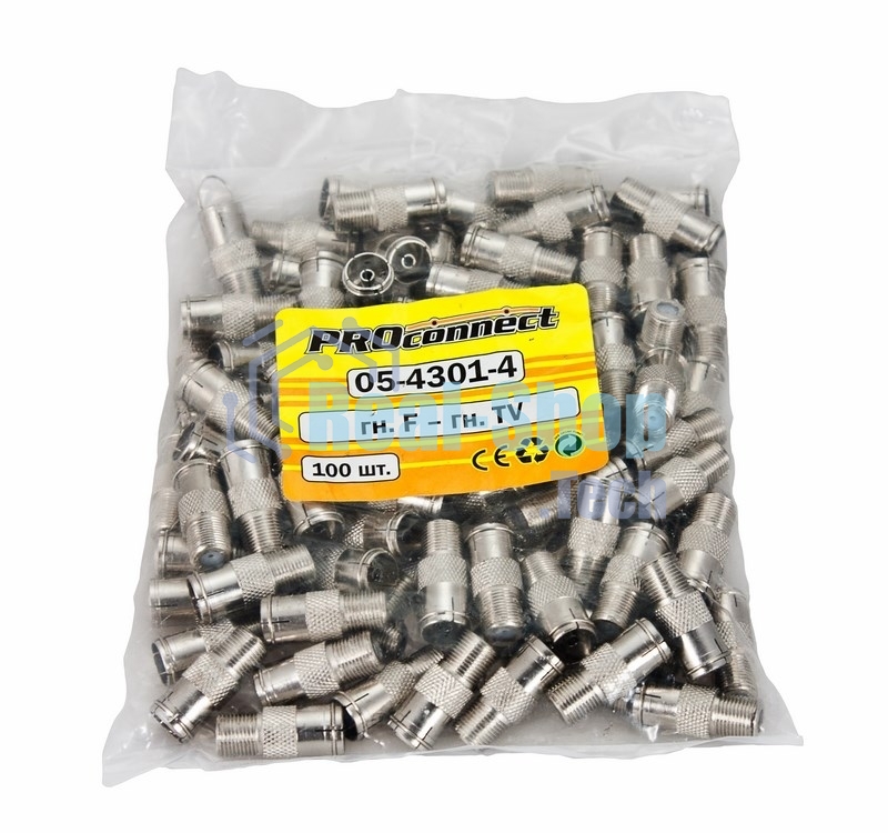 ПЕРЕХОД гн F - гн TV с кольцом (03-084-A1) PROCONNECT