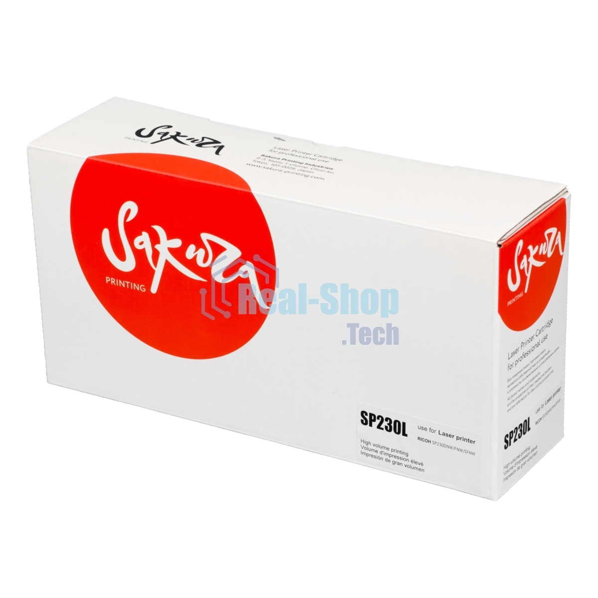 Картридж Sakura SP230L для Ricoh Aficio SP230DNw/SP230SFNw, черный, 1 200 к.